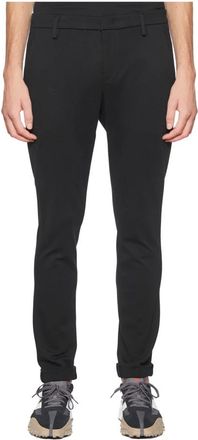 Dondup Stretch Jersey Broek - Heren - Slim Fit Broeken - Zwart - W33 - Katoen - Broeken