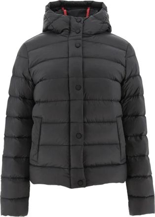Jott Recht Gesneden Parka - Dames - Gewatteerde jassen - Zwart - XL - Jassen