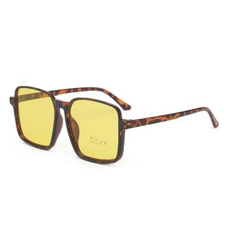 Generic Large Frame Square Mens And Womens Sunglasses Outdoor Vacation Commuter Sun Glasses(Multi-colored)