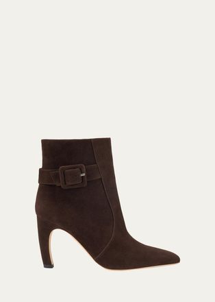 Malone Souliers Rowan 90MM Suede Ankle Boots