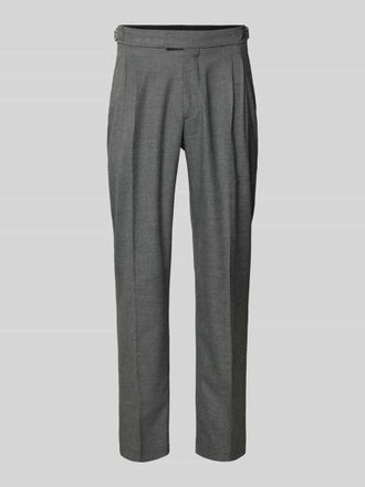 Mc Neal Anzughose mit B&uuml;gelfalten und Ges&auml;&szlig;taschen in Dunkelgrau, Gr&ouml;&szlig;e 102