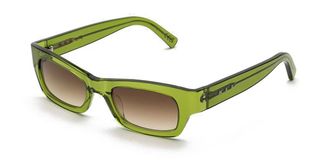 Marni Haicli Green Z9I Mens Sunglasses Green Size 50