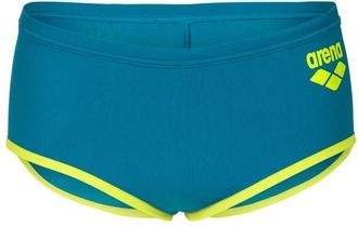 Arena One Low Waist Short Big Logo Badehose f&uuml;r Herren | blau