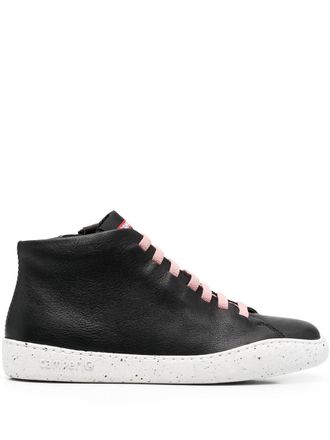 Camper high-top leather sneakers - Black