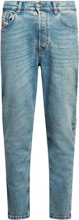 Diesel Heren 2005 D-Fining taps toelopende jeans (Blauw/Grijs)