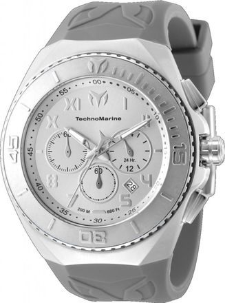 Technomarine TM-225001 Mens Manta Ocean Watch - Silver - One Size