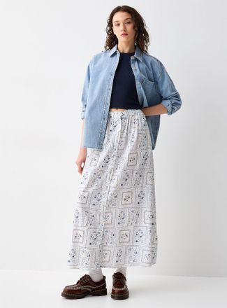 Twik Womens Buttoned maxi skirt