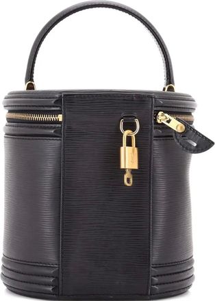 Louis Vuitton Cannes Beauty Case Epi Leather satchel - Zwart