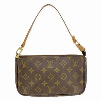 Louis Vuitton Brown Pouch (Pre-Owned)