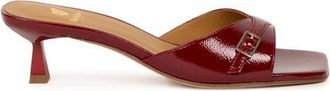 Bobbies June Heeled Sandals in Cherry Gloss at Nordstrom, Size 8.5