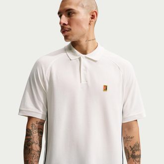 Nike Mens Club Rules Polo in White | IQ8447-133