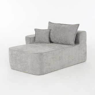 Urban Meuble Sill&oacute;n gris con reposabrazos moderno