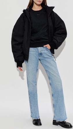 Diesel Sweatshirt F-NORMY-OD, Womens, Black