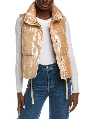 Noize Cropped Puffer Vest