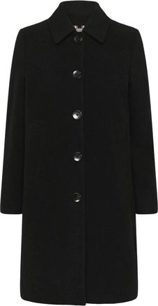 Part Two Klassieke Zwarte Jas Kamillas Otw Stijl - Dames - Mantel - Zwart - XL - Jassen