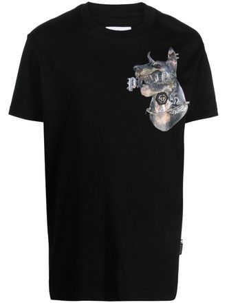 Philipp Plein T-shirt con stampa - Nero