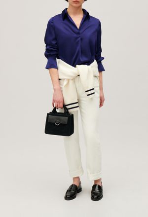 Claudie Pierlot Blouse fluide pliss&eacute;e