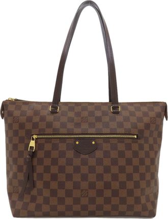 Louis Vuitton Damier Canvas Ebene Damier Canvas Tote Bag (Pre-Owned)