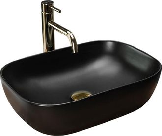 Rea Lavabo Sobre Encimera Rea Hestia Black Mat