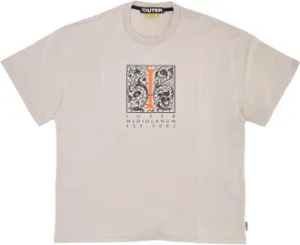 Iuter Mediolanum ICE T-shirt - Heren - T-shirts - Beige - XL - Katoen - Tops