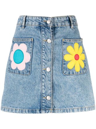 Women's Moschino Denim Skirts - up to −88% | Stylight