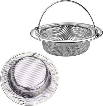 OEM Filtro Per Lavello Da Cucina, 2 Filtri Per Lavello Con Manico In Acciaio Inox, Griglia Per Lavello Da Cucina, Tappo Per Lavello Da Cucina, Filtro Anti