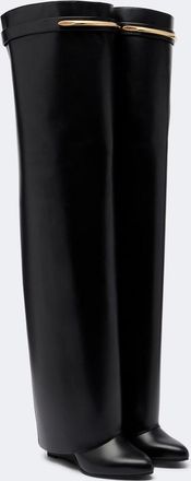 Givenchy Botas mosqueteras Shark Pinch de piel