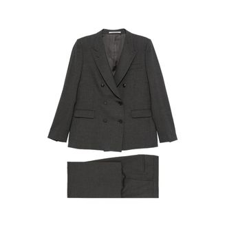 Tagliatore Double-breasted Peak-lapels Suit