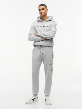 Tommy Hilfiger Mens Tommy Logo Sweatpant - Grey Heather - XXXL