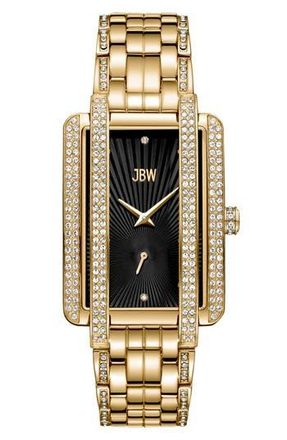 JBW Mink Diamond Bracelet Strap Watch, 28mm in 18K Gold at Nordstrom Rack
