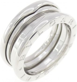 Bulgari White Gold White Gold (18K) Band Ring (Pre-Owned)