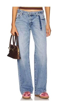 Abrand 99 Baggy Belt Jeans In Liv