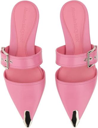Alexander McQueen Alexander McQueen Slipper & Pantoletten - Mule Punk - Gr. 36 (EU) - in Rosa - für Damen