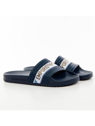 Emporio Armani heren teenslippers met adelaar