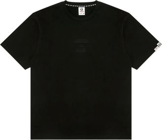 Aape By A Bathing Ape T-shirt con logo goffrato - Nero