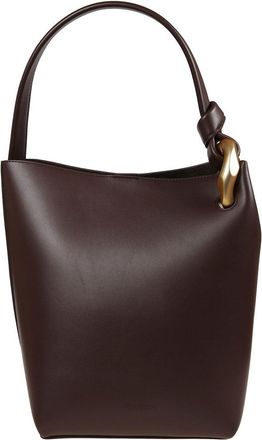 J.W.Anderson Chocolate Leather Bucket Bag