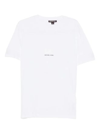 Michael Kors logo-embossed T-shirt - men - Cotton - 3XL - White