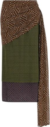Dries Van Noten Dames, Rokken, Veelkleurig, Maat: XS Zijde