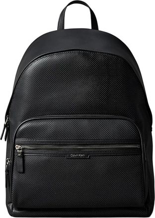 Calvin Klein Tassen, Heren, Zwart, ONE Size, Leer, Reistrolley Rugzak