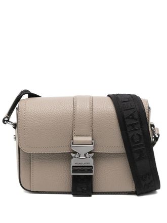 Michael Kors Hudson shoulder bag - men - Leather - One Size - Neutrals