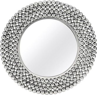 Premier Housewares Templar Pewter Finish Wall Mirror