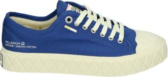 Palladium Schoenen, Dames, Blauw, 40 EU, Linnen, Palla ACE M