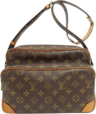 Louis Vuitton Pre-owned Cross Body Bags, female, Brown, Size: ONE SIZE Pre-owned Nile Shoulder Bag