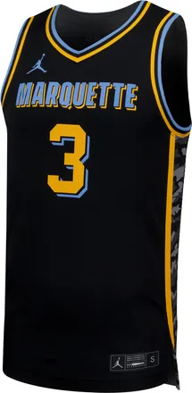 Nike Marquette Golden Eagles Nike Mens College Replica Jersey in Black | P32818J583MARQ-BLK