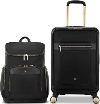 Samsonite Mobile Solution 2 Deluxe Backpack & Carry-On 2-Piece Set in Black at Nordstrom