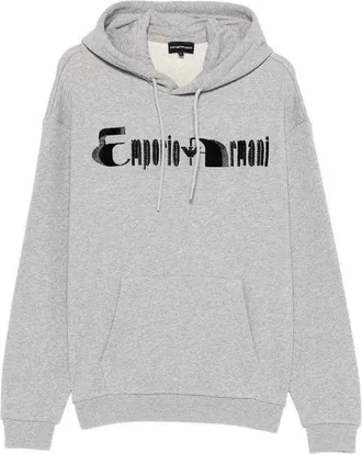 A|X Armani Exchange Logo Cotton Hoodie