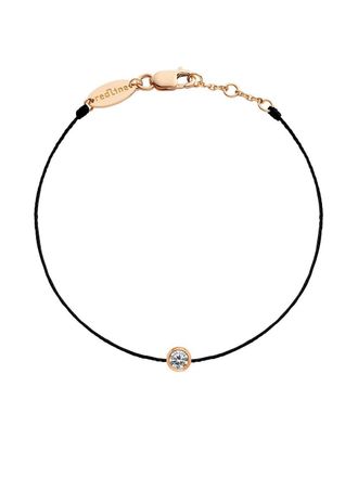 Redline Bracciale in oro rosa 18kt con diamanti - Nero