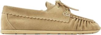 Nubikk Riley Jade Loafers - Dames - Loafers - Beige - 41 EU - Su&egrave;de - Schoenen