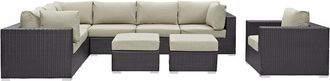 ModWay Convene 9-Piece Outdoor Patio Sectional Set