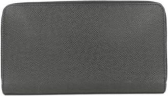 Louis Vuitton Pre-owned Long Wallet (bi-fold) - Heren - Vintage Accessoires - Zwart - ONE Size - Leer - Vintage